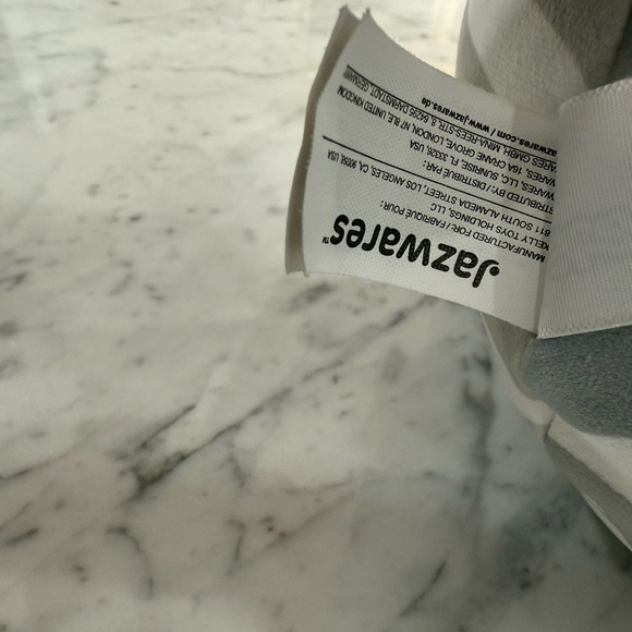 NEW Squishmallows Stackables 12" Sachie the Striped Grey Shark Whale 2023 - Picture 5 of 7